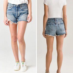 Agolde Cut off denim shorts size 31